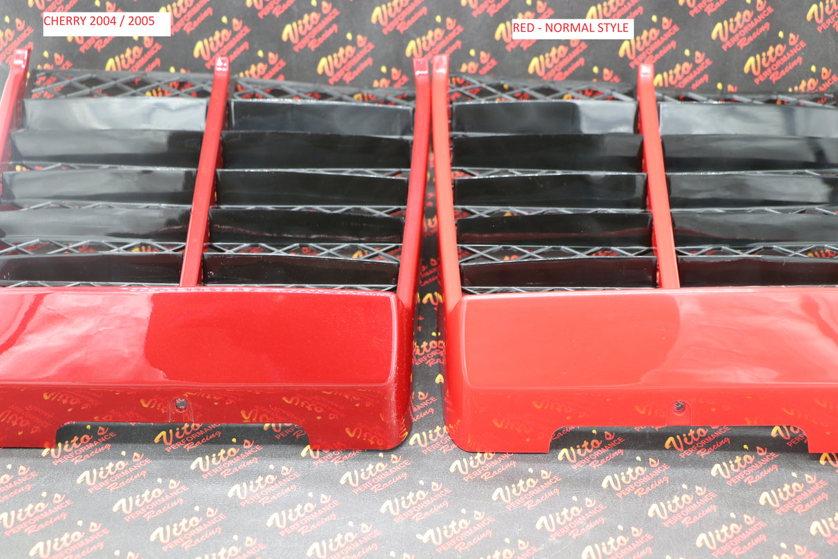 NEW Banshee grill plastic radiator cover DEEP RED CHERRY SE LE 2004 2005 9