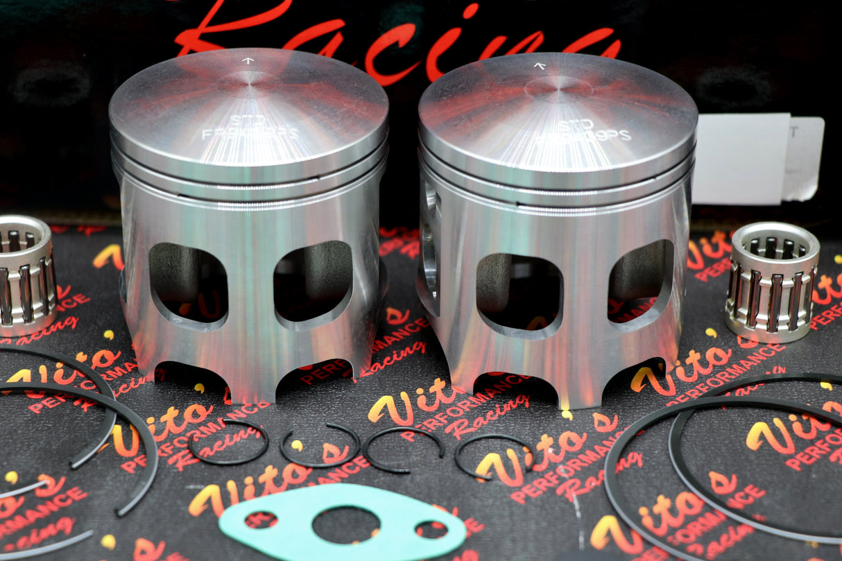 Vito's POWER PRO Banshee FORGED pistons + gasket kit 6hp over OEM 5