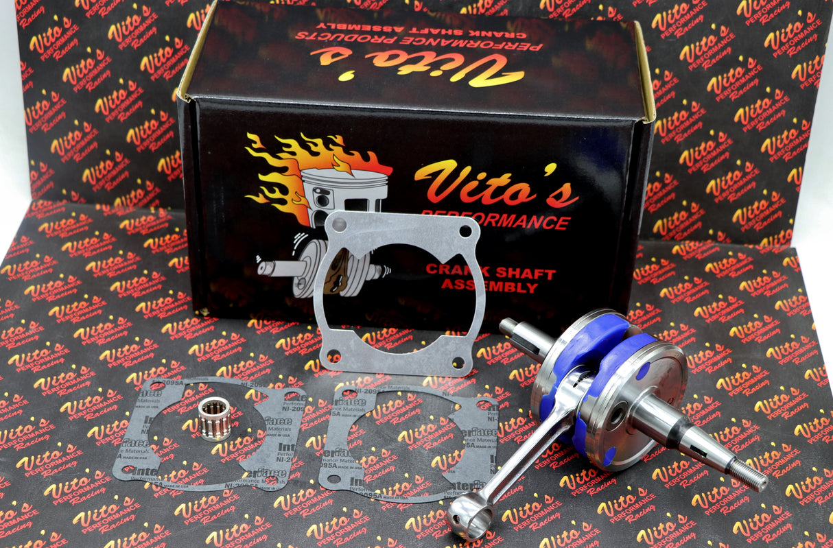 BLASTER Yamaha crank crankshaft VITO'S +3mm STROKER YFS200 + bearings + spacer 5