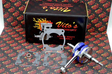 BLASTER Yamaha crank crankshaft VITO'S +3mm STROKER YFS200 + bearings + spacer 5