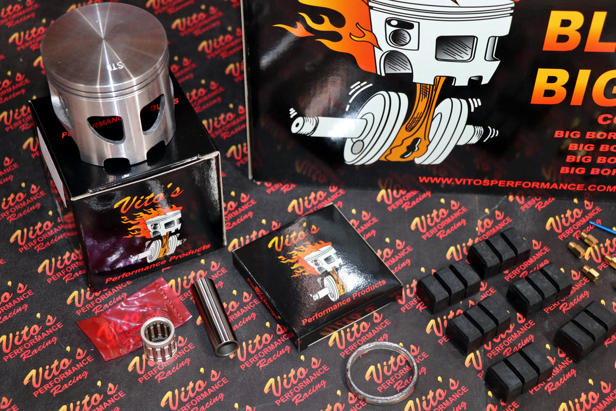 Vito's BLASTER Big Bore 240cc Yamaha 72.00 Cylinder +3mm stroker crank kit