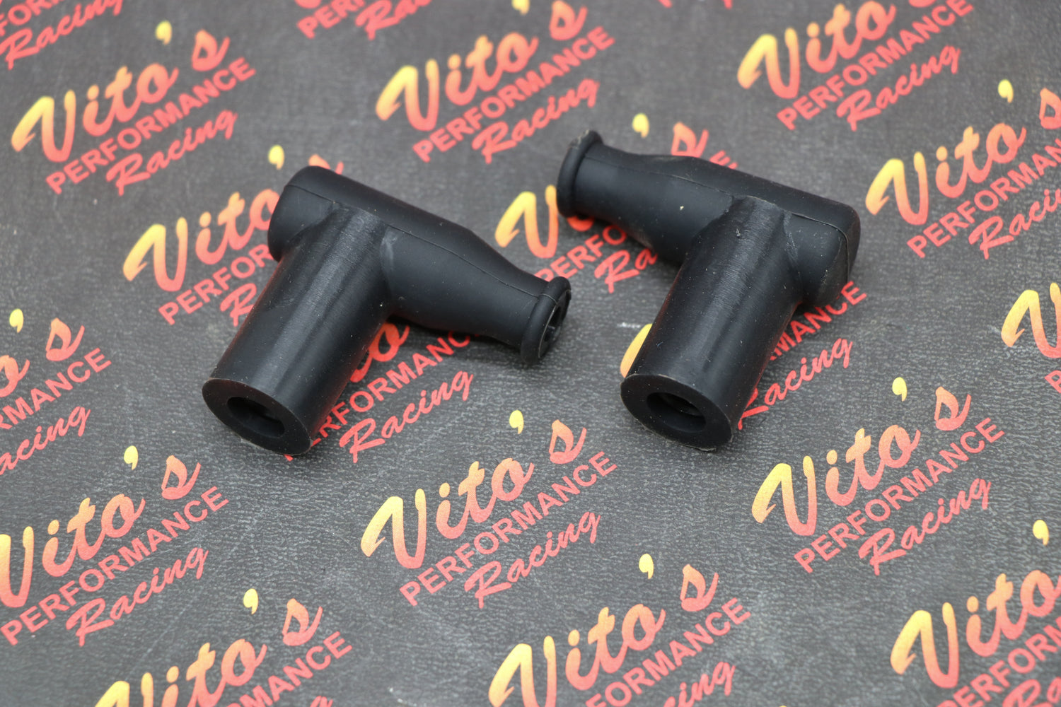 2 x Vito's ignition coil stock style rubber plug caps Yamaha BANSHEE 1987-2006 1