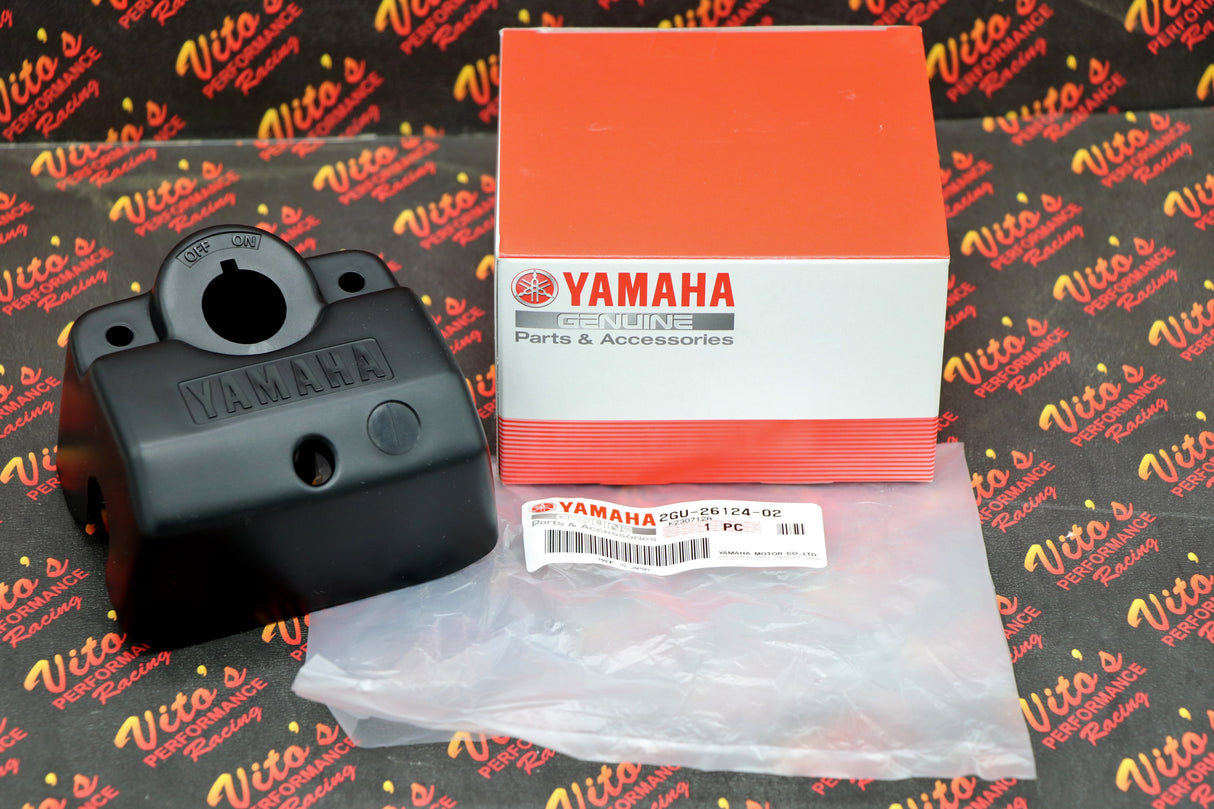 NEW key switch plastic stem cover FACTORY OEM Yamaha Banshee Blaster 1987-2006 1
