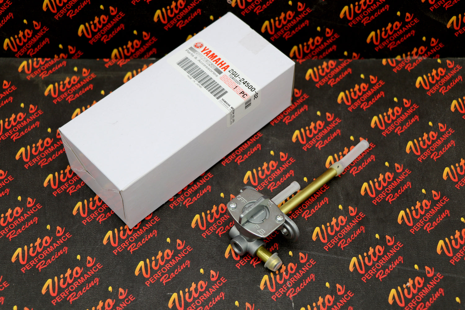 NEW OEM factory genuine Yamaha Banshee fuel PETCOCK gas tank switch 1987-2006 3