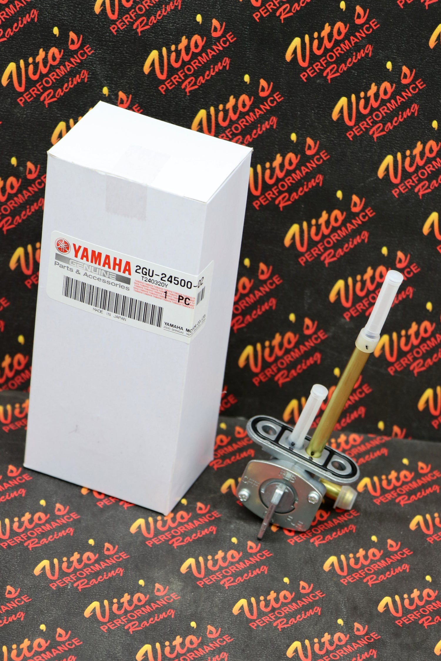 NEW OEM factory genuine Yamaha Banshee fuel PETCOCK gas tank switch 1987-2006 2