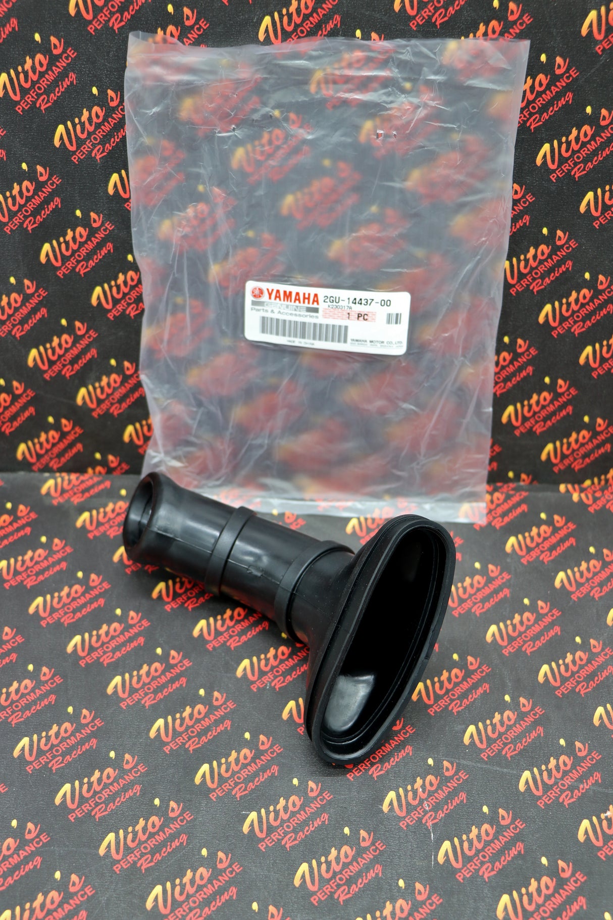 NEW OEM YAMAHA Banshee SNORKEL intake duct for airbox lid fits 1987-2006 4