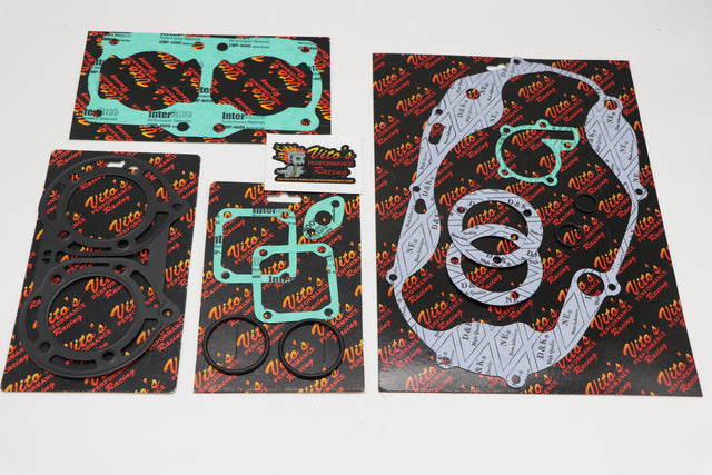 NEW YAMAHA BANSHEE TOP + BOTTOM END COMPLETE GASKET KIT O-RINGS 1987-2006 VITO'S 1