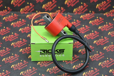 RICKS MOTORSPORTS Yamaha Blaster external Ignition Coil + spark plug wire 98-06 1