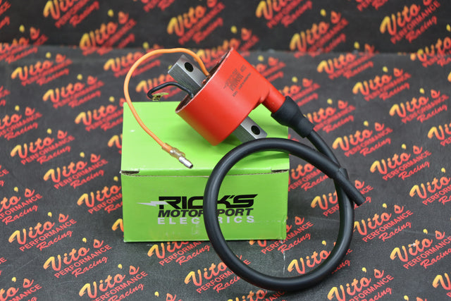 RICKS MOTORSPORTS Yamaha Blaster external Ignition Coil + spark plug wire 98-06 1