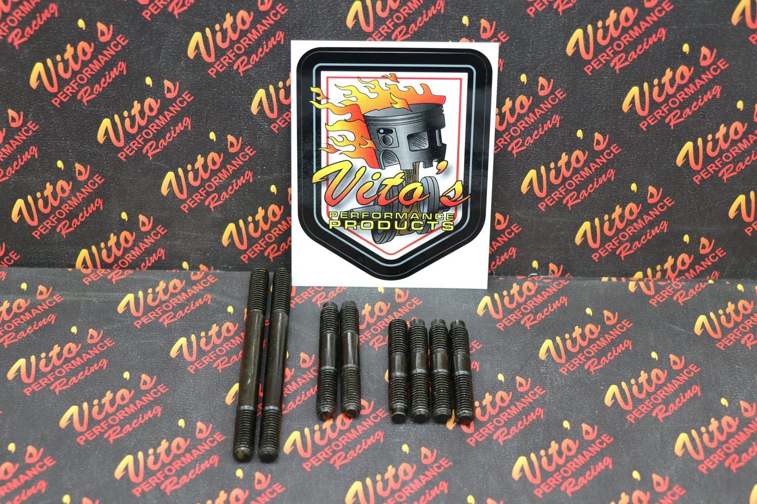 Vito's New CASE TO CYLINDER studs set - Yamaha Banshee 1987-2006 Crankcase lower 2