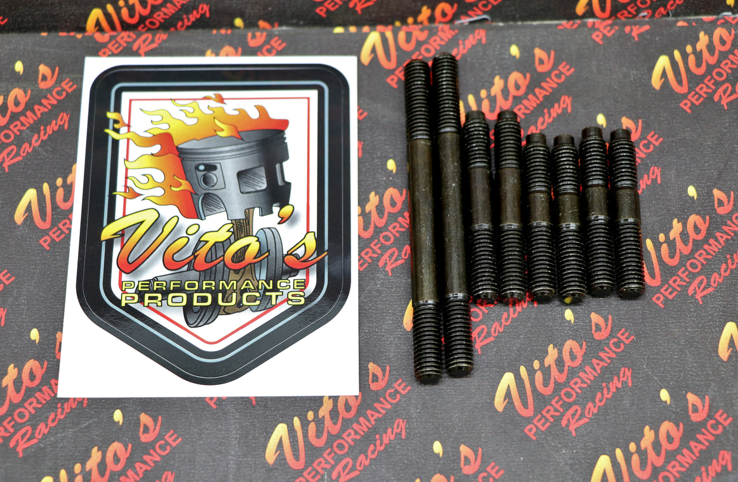Vito's New CASE TO CYLINDER studs set - Yamaha Banshee 1987-2006 Crankcase lower 3