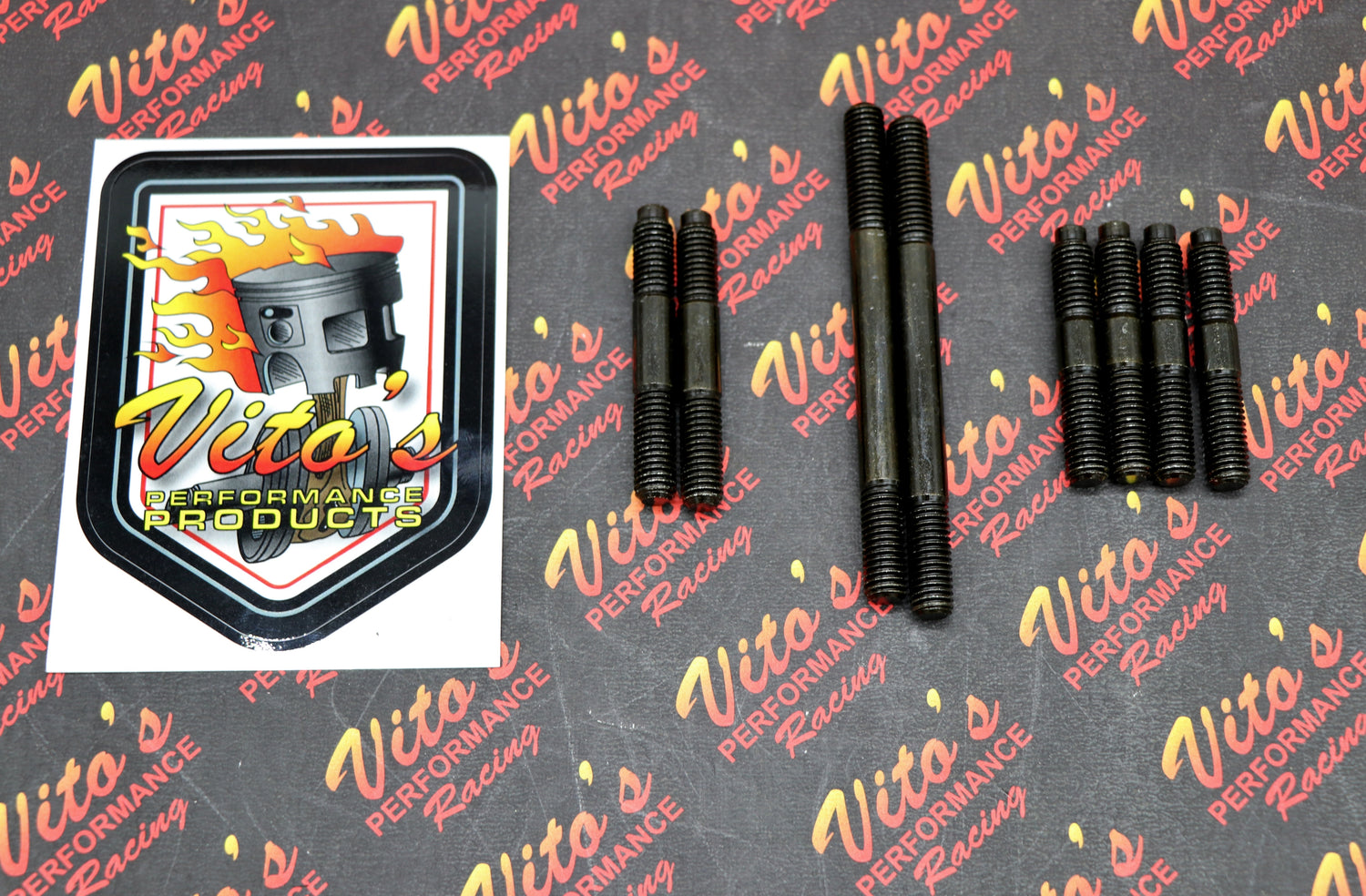 Vito's New CASE TO CYLINDER studs set - Yamaha Banshee 1987-2006 Crankcase lower 4