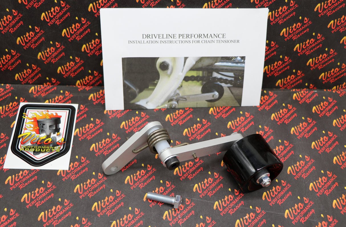 NEW Yamaha Banshee chain tensioner roller slider by DRIVELINE PERFORMANCE silver 3