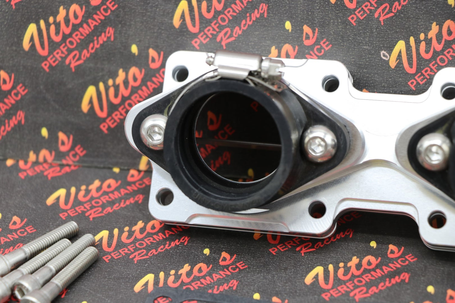 NEW Banshee BILLET aluminum crossover intakes 33mm 34mm 35mm carbs intake boots 2