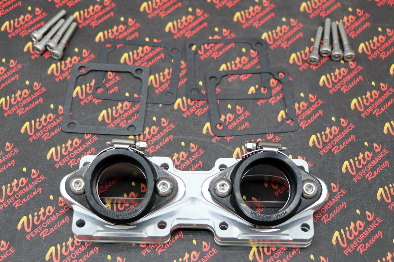 NEW Banshee BILLET aluminum crossover intakes 33mm 34mm 35mm carbs intake boots 3