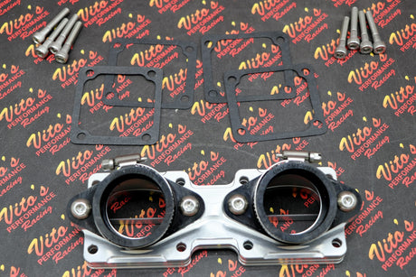 NEW Banshee BILLET aluminum crossover intakes 38mm 39mm 41mm carbs intake boots 2