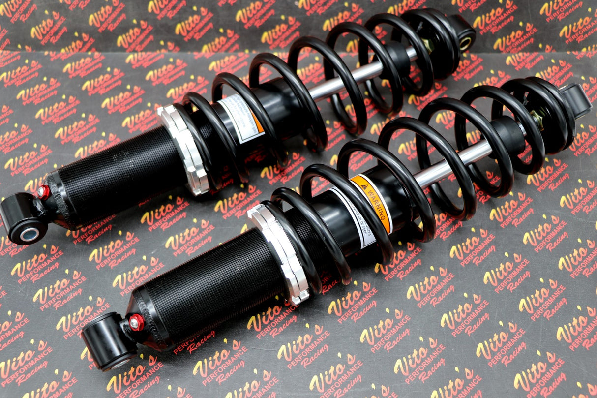 2 X REAR shocks Polaris Sportsman 450 500 570 600 700 BLACK