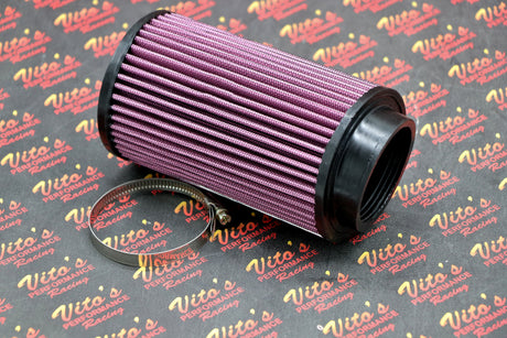 1 x K+N style air filter Keihin PWK PJ 33 34 35 35mm carb pod  Banshee Blaster 5
