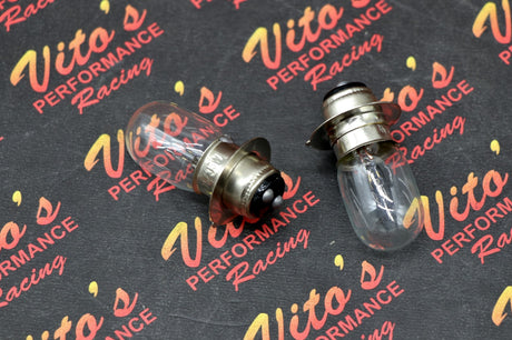 2 x NEW Vito's 35W Head Light Bulbs Yamaha YFZ450 Banshee Rhino Raptor 660 700 2