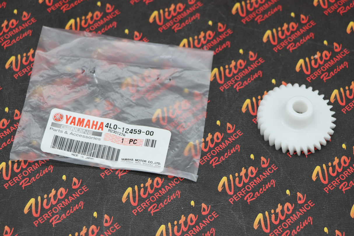 NEW Yamaha Banshee water pump impeller gear OEM FACTORY GENUINE 4L0-12459-00-00 4