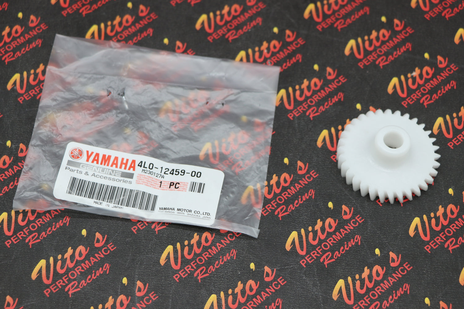 NEW Yamaha Banshee water pump impeller gear OEM FACTORY GENUINE 4L0-12459-00-00 4