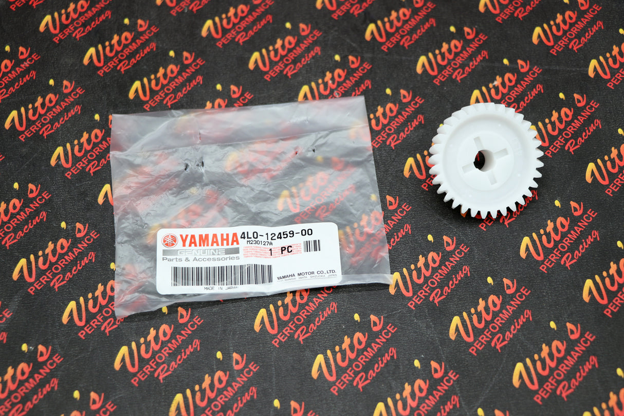 NEW Yamaha Banshee water pump impeller gear OEM FACTORY GENUINE 4L0-12459-00-00 3