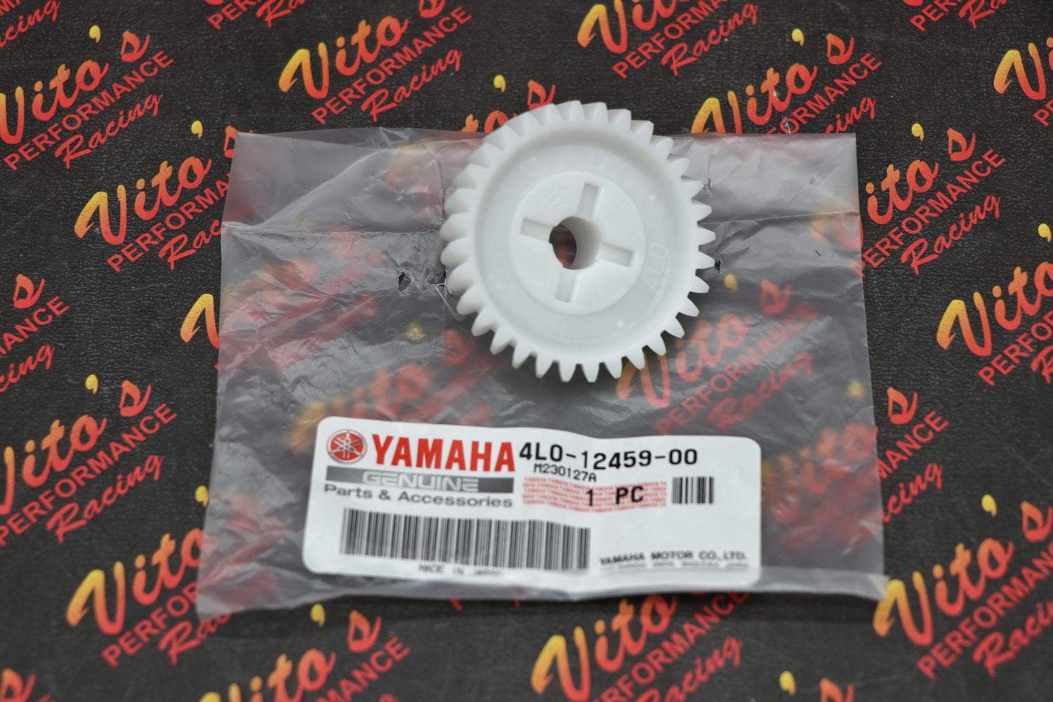 NEW Yamaha Banshee water pump impeller gear OEM FACTORY GENUINE 4L0-12459-00-00 1