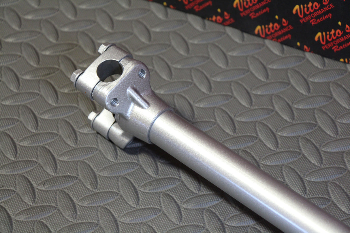 NEW Vito's Performance Yamaha Banshee steering stem stock OEM size +0" SILVER 5