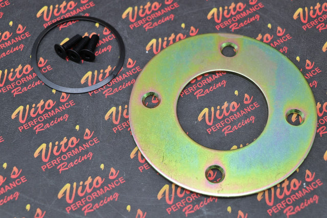 BILLET CLUTCH BASKET steel backer plate + bolts + spring washer Yamaha Banshee 1