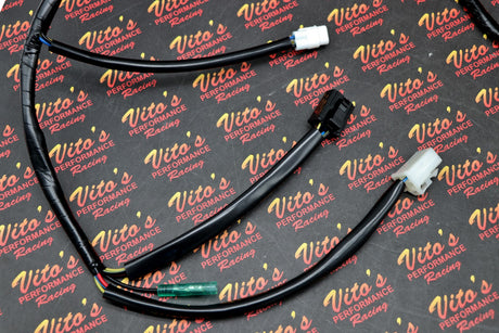New Wiring Harness 2004 2005 Yamaha YFZ450 loom wires + Plugs OEM replacement 3