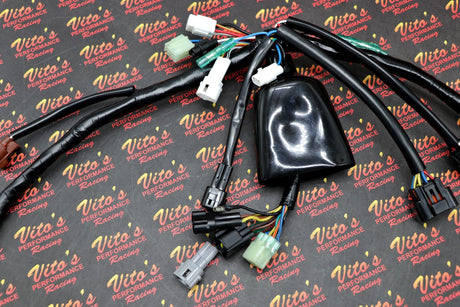 New Wiring Harness 2004 2005 Yamaha YFZ450 loom wires + Plugs OEM replacement 6