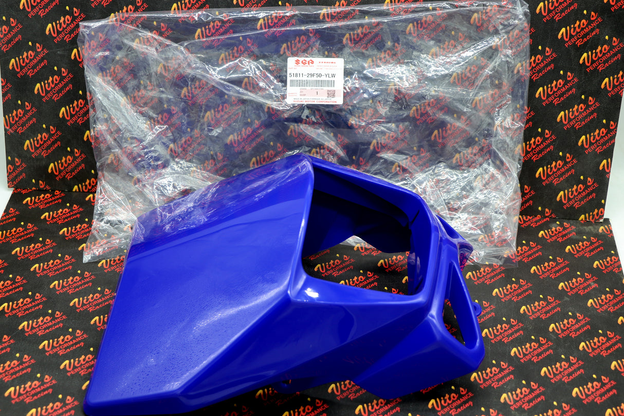 OEM Suzuki headlight cover 2002-23 DR-Z400S DRZ400SM DR200S DR650SE BLUE