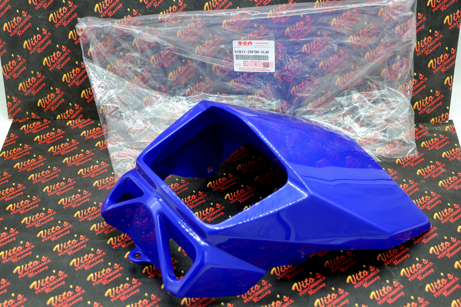 NEW OEM genuine factory Headlight Cover Suzuki DR-Z400 DRS650 2002-2023 BLUE