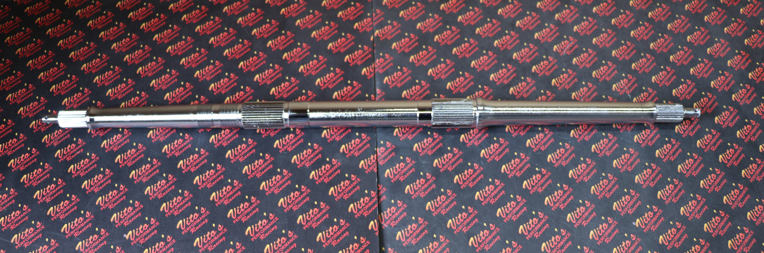 NEW CHROME rear axle OEM length Yamaha Raptor 660 660r 2001-2005 5LP-25381-10-00