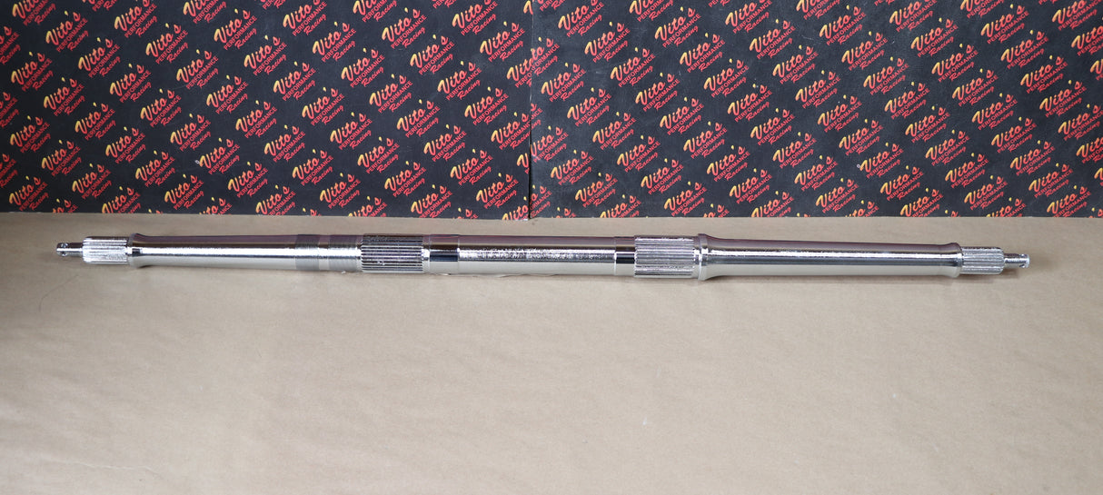 NEW CHROME rear axle OEM length Yamaha Raptor 660 660r 2001-2005 5LP-25381-10-00