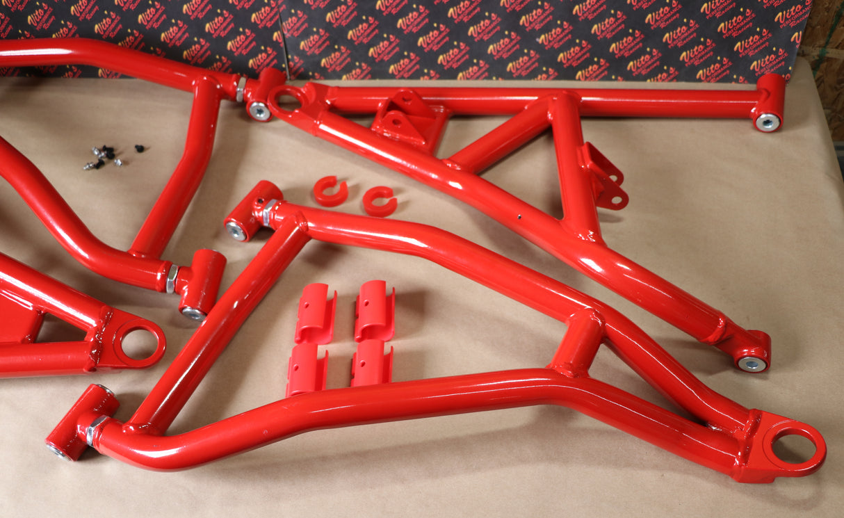 RZR 1000 XP Upper + Lower A-arms control arm POLARIS 2014-2025 RED