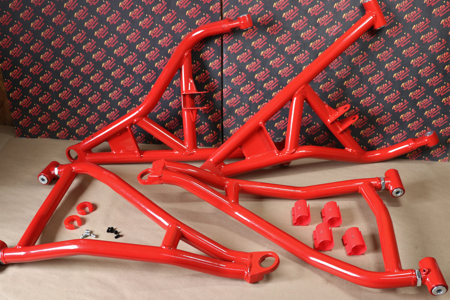 RZR 1000 XP Upper + Lower A-arms control arm POLARIS 2014-2025 RED