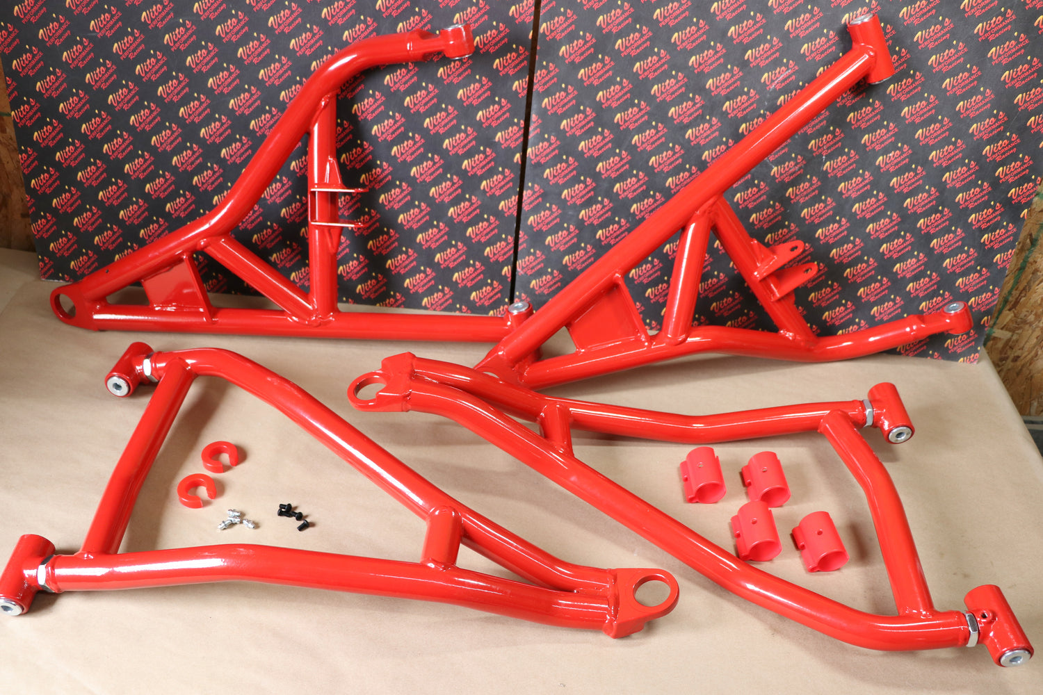 RZR 1000 XP Upper + Lower A-arms control arm POLARIS 2014-2025 RED
