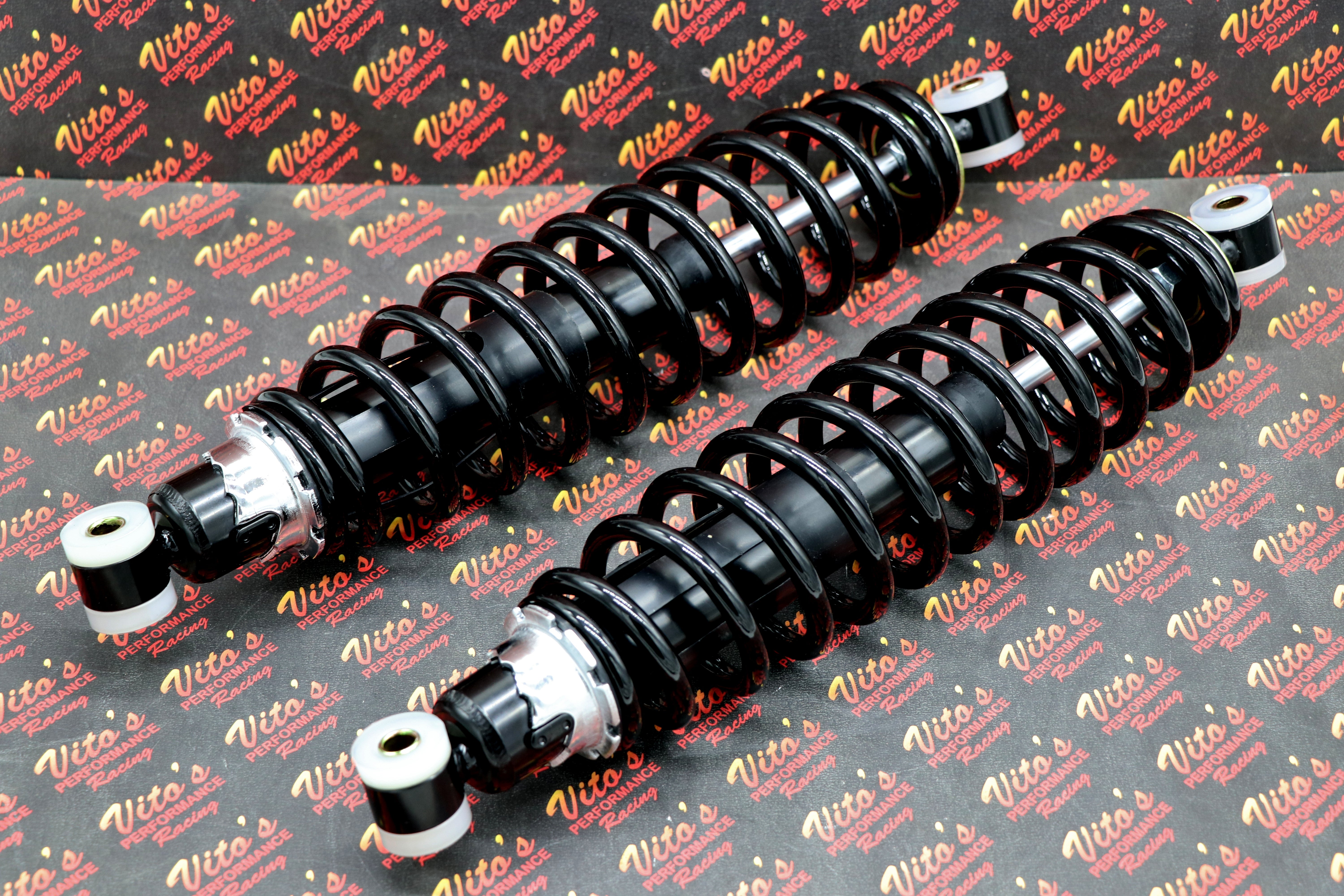 2 x NEW FRONT SHOCKS Polaris RANGER 400 500 570 800 springs 16.5