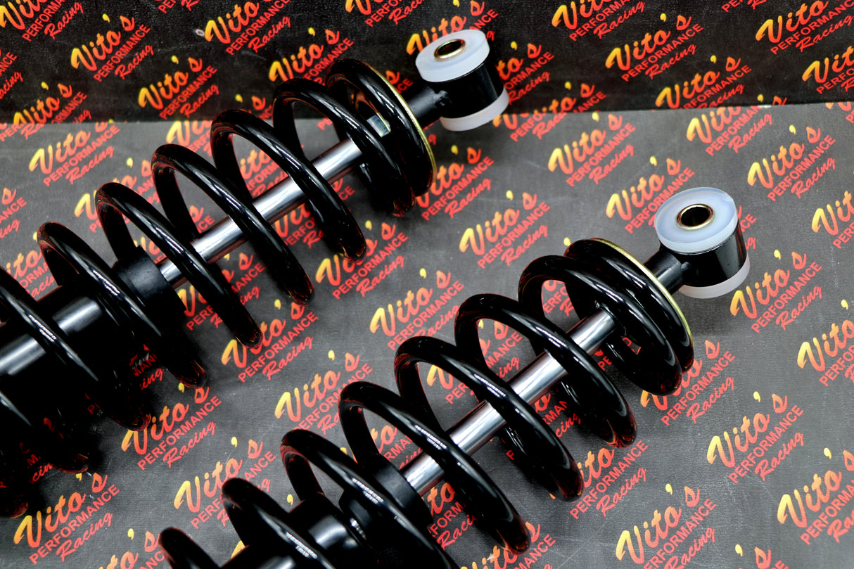 2 x REAR shocks springs struts Polaris Sportsman 400 500 600 700 800 1996-2006