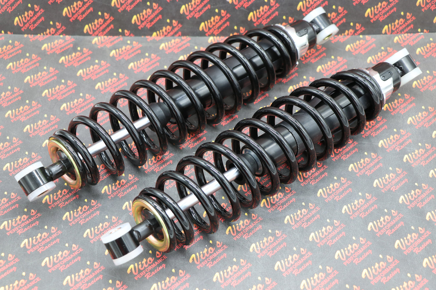 2 x REAR shocks springs struts Polaris Sportsman 400 500 600 700 800 1996-2006