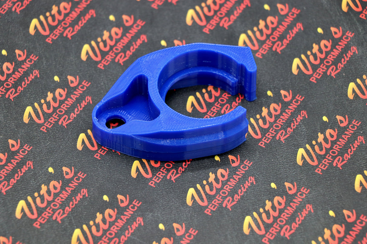 TYSON RACING swingarm front chain slider guide Raptor 700 660 YFZ450 400EX BLUE