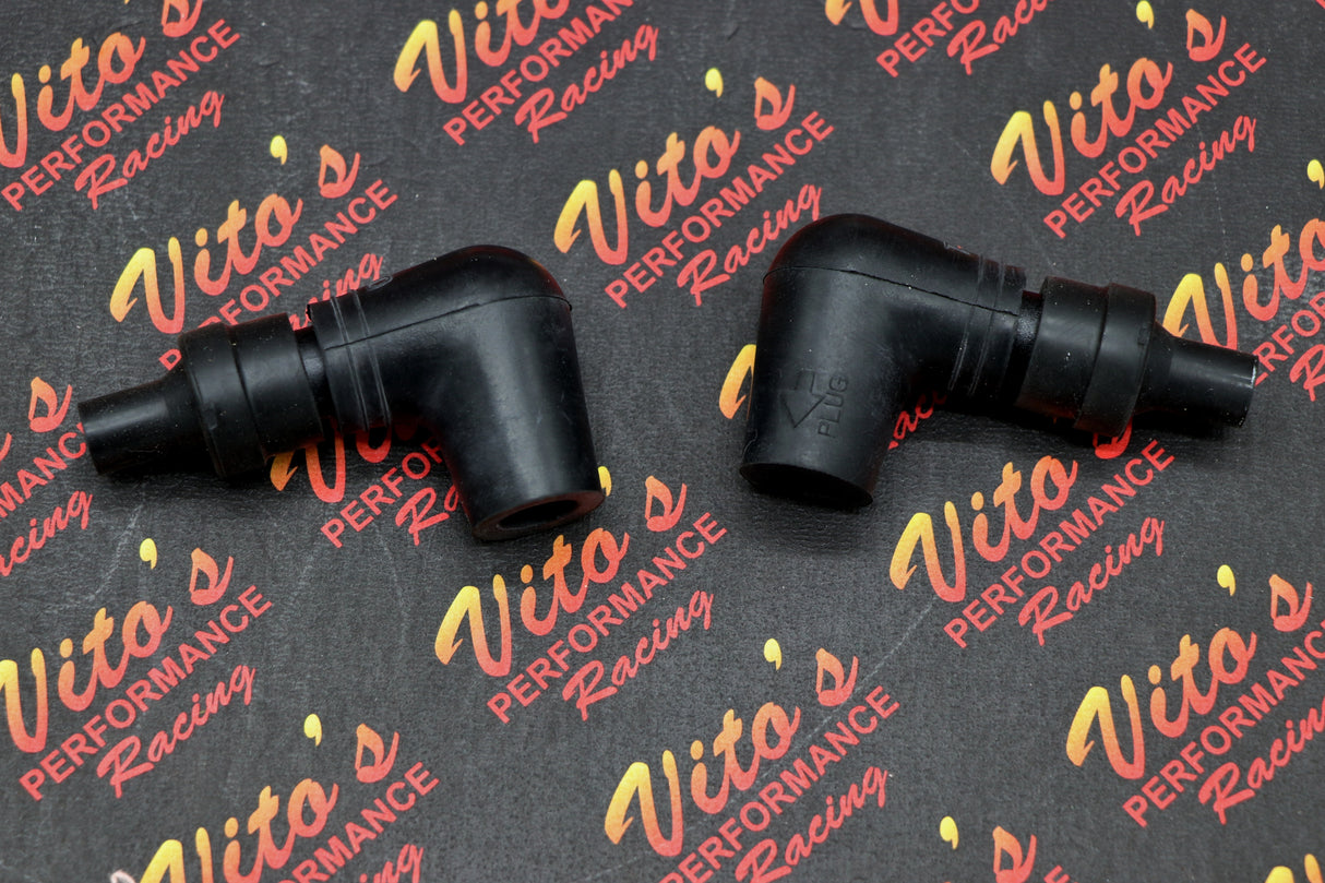 2 x COIL SPARK PLUG CAP ONLY Yamaha BANSHEE electrical ignition OEM factory