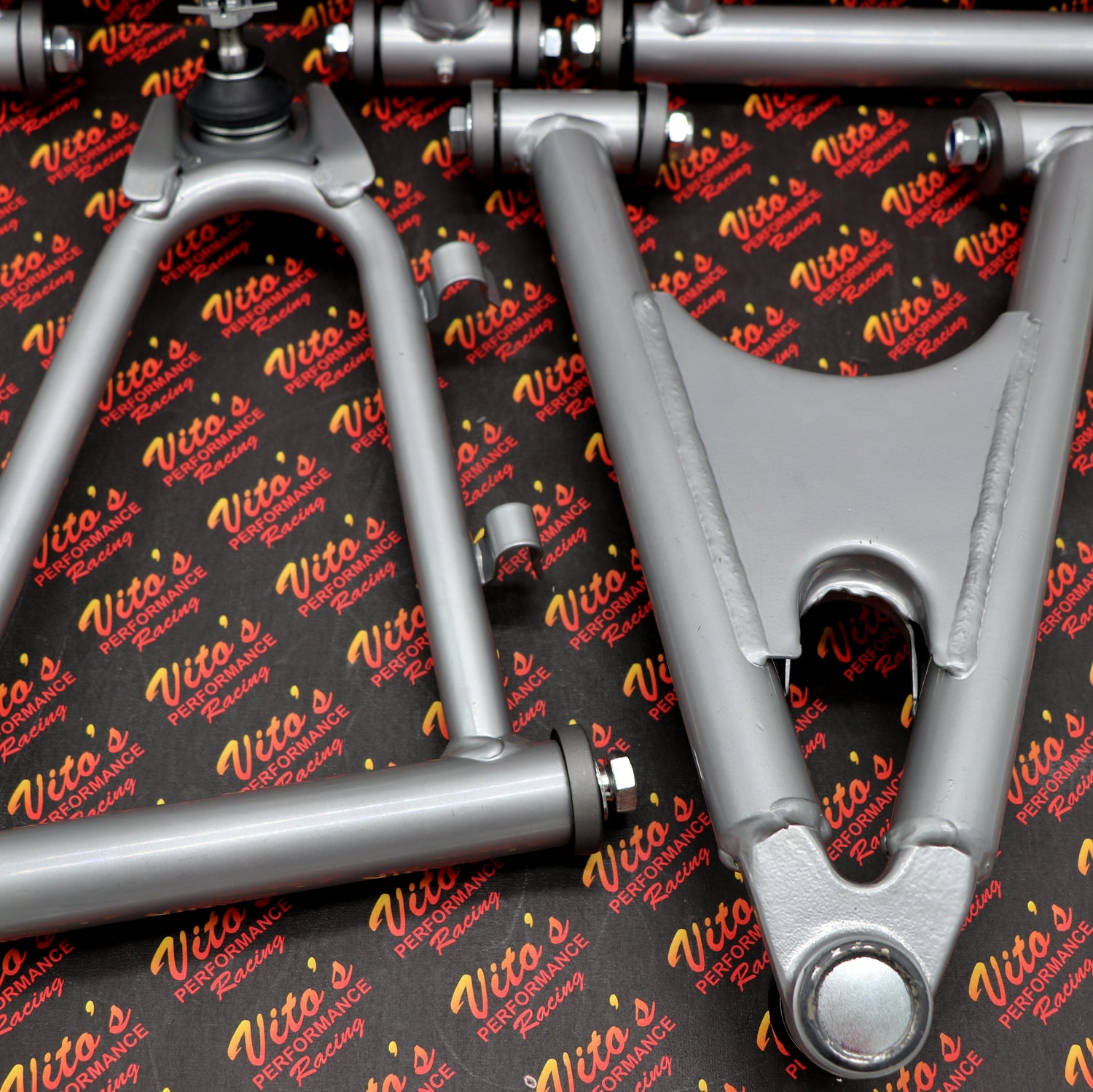 A-Arms complete OEM replica set SILVER + bolts + caps Yamaha Banshee 1991-2006