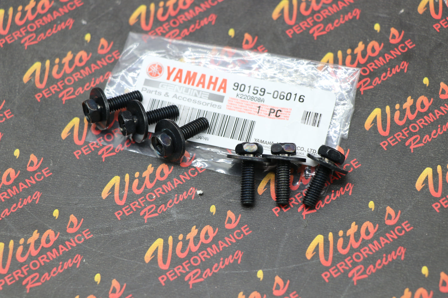 6 x CLUTCH SPRING BOLT SCREW + WASHER Yamaha Banshee OEM genuine Factory 2