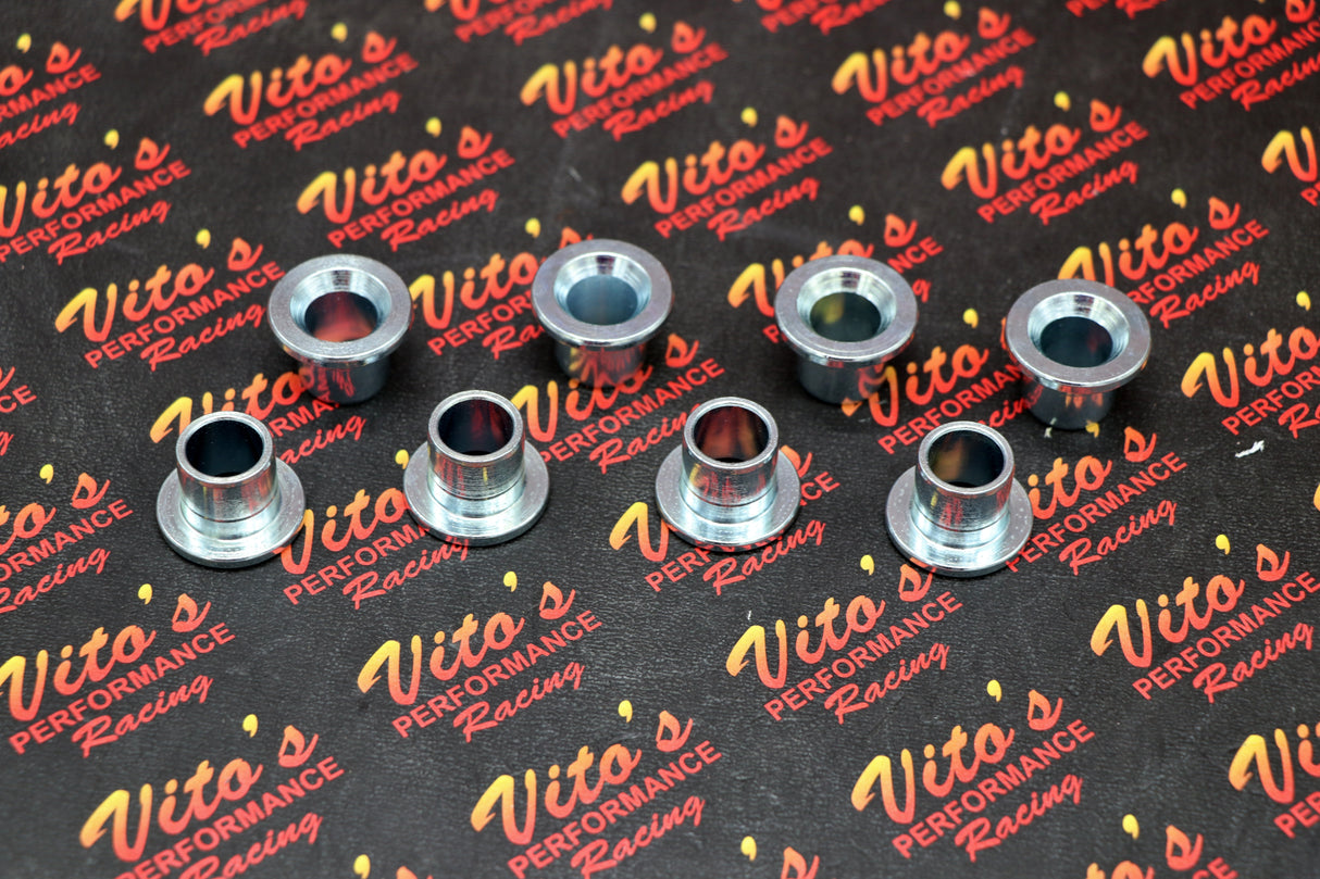 8 x REAR wheel stud lugnut inserts for HONDA 4x110 Vito's Performance wheels rims