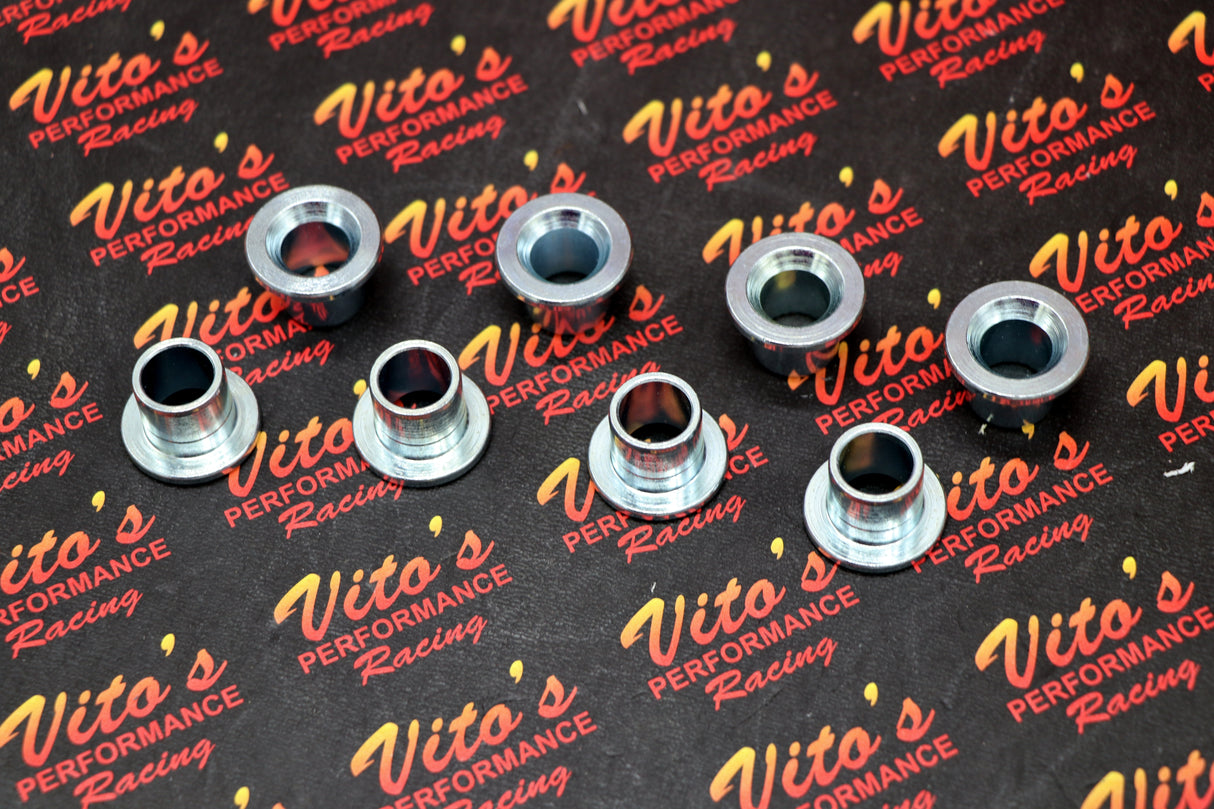 8 x REAR wheel stud lugnut inserts for HONDA 4x110 Vito's Performance wheels rims