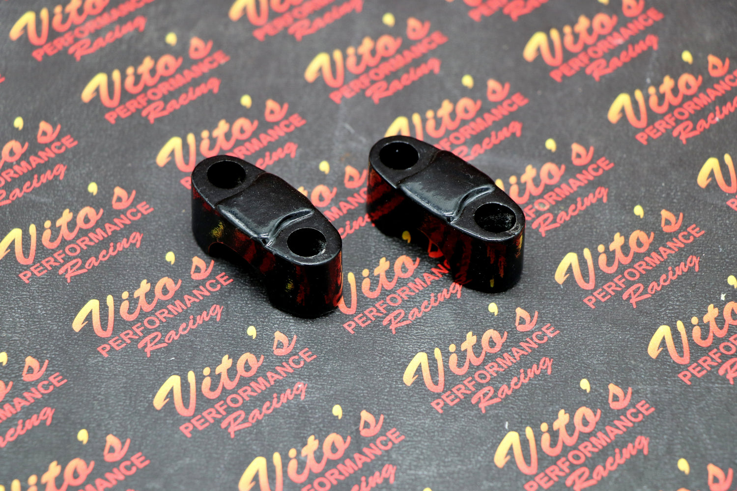 2 x Handlebar clamps steering stem Yamaha Banshee Raptor Blaster 1E6-23441-00-00