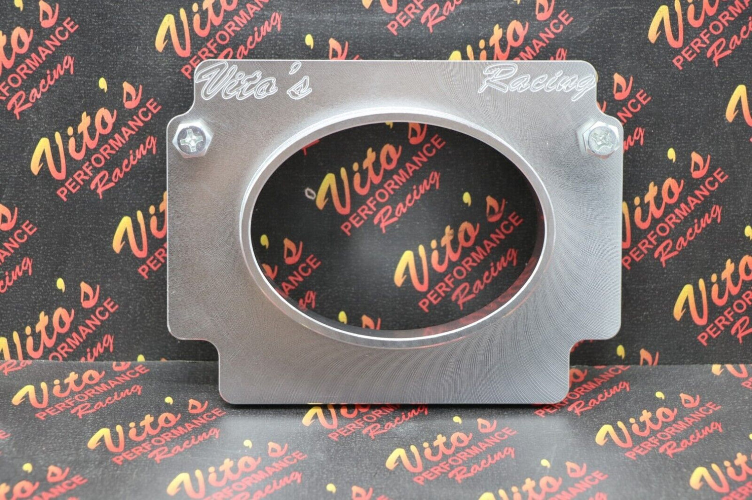 Vito's PRO FLOW billet airbox adapter plate UNI DESIGN air filter Yamaha Banshee 5