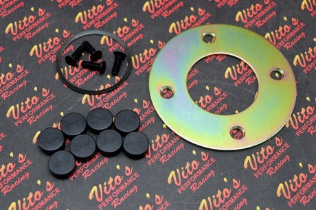 BILLET CLUTCH BASKET steel backer plate + bolt kit + cushions Yamaha Banshee 1